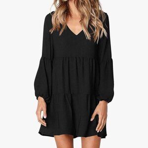 Happy Sailed V-Neck Tunic Dress